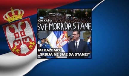 SRBIJA NE SME DA STANE! Vučić poručio opoziciji: Kome vi prodajete trikove?