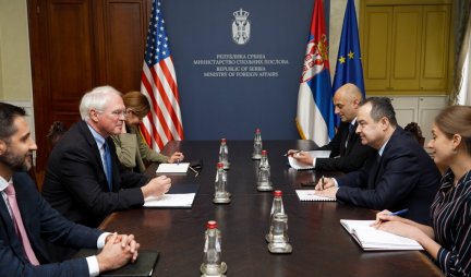 Dačić sa Hilom o unapređenju saradnje Srbije i SAD