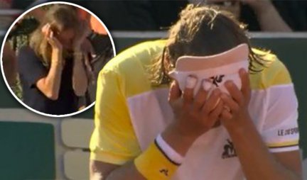 ČUDESNA PRIČA! Teniser i supruga plakali kao kiša na Rolan Garosu! OVO je razlog! (VIDEO)