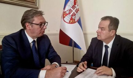 DOBAR RAZGOVOR SA IVICOM O BUDUĆNOSTI SRBIJE! Vučić se sastao sa Dačićem - predsednik najavio važne vesti!