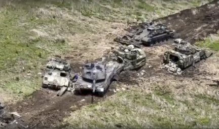 Rusi spržili  britanske tenkove u Lavovu! Čelendžeri se raspali u paramparčad