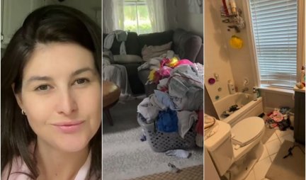 MUŽ JE IZJAVIO DA ONA NIŠTA NE RADI PO KUĆI: Odlučila je da zaista ne čisti 2 dana - odmah se POKAJAO (VIDEO)