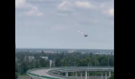 ŠOK PRIZOR IZNAD VORONJEŽA! "Aligator" ruske vojske odbija napad Vagnera, nadrealan snimak širi se mrežama! (VIDEO)