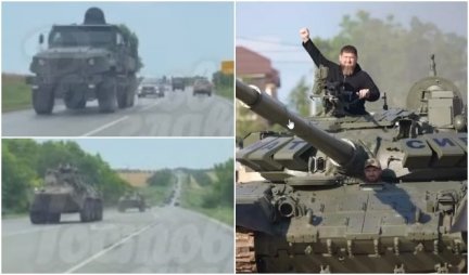 (VIDEO) VAGNER U OGROMNOM PROBLEMU! KILOMETARSKE KOLONE ČEČENA HRLE KA ROSTOVU! Snažne jedinice "Ahmata" kreću se ka gradu na jugu Rusije!