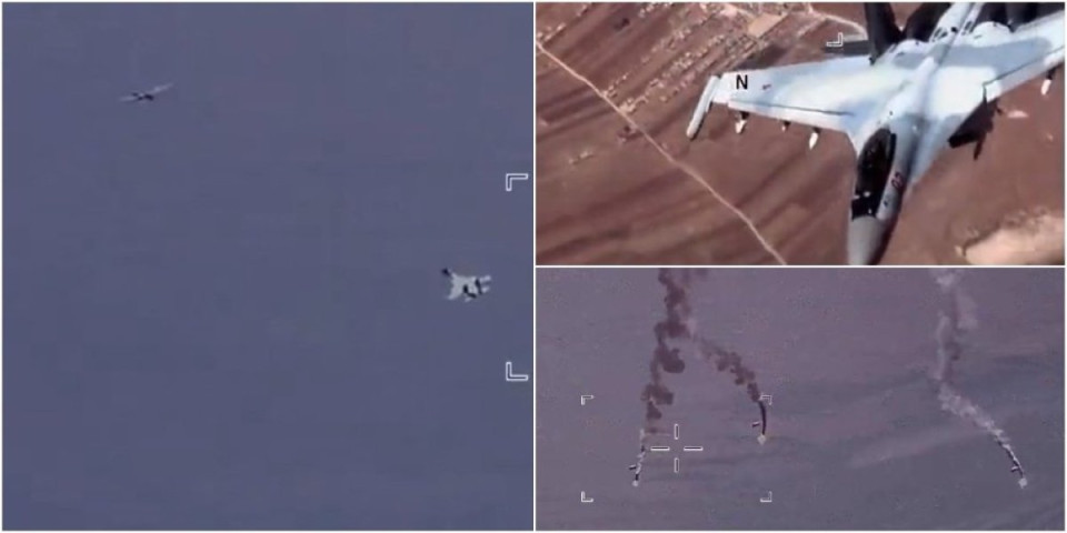 (VIDEO) Amerika ponižena do kraja! Ruski Suhoj ispalio rakete na dronove, Vašington hitno reagovao!