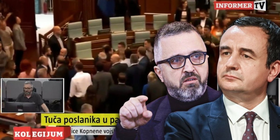 Au, kakva kukavica, kakav bednik! Dragan J. Vučićević na Kolegijumu Informera komentarisao Aljbina Kurtija