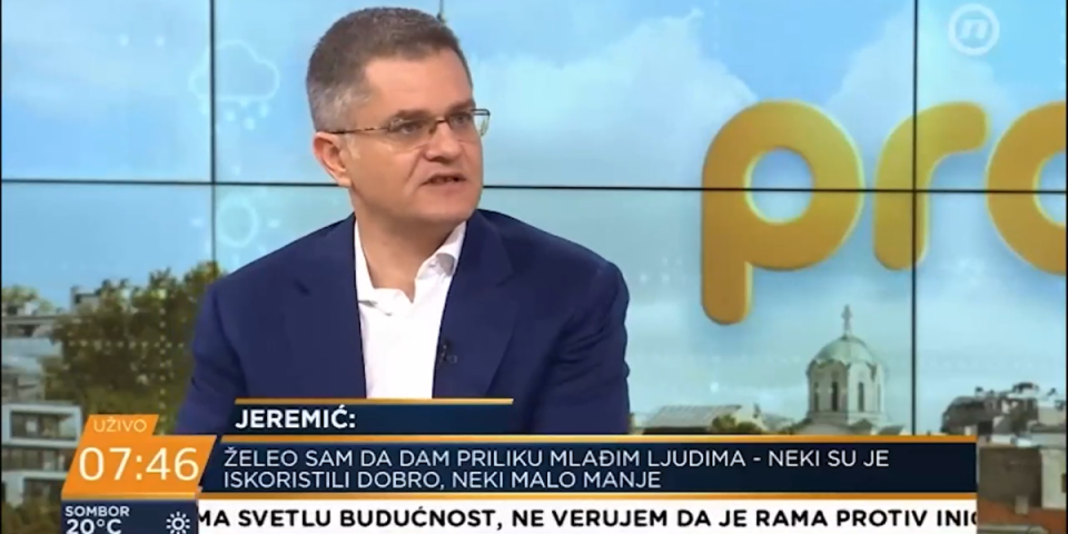 Jeremić poručio Aleksiću: Predsednika Narodne stranke neće birati Tviter i ambasade nego članstvo! (VIDEO)