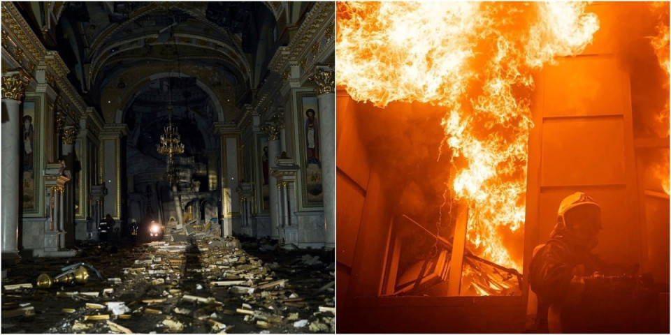 (VIDEO) Rusi tuku bez milosti! U Odesi brutalno razneli strane plaćenike, oštećena i pravoslavna crkva!