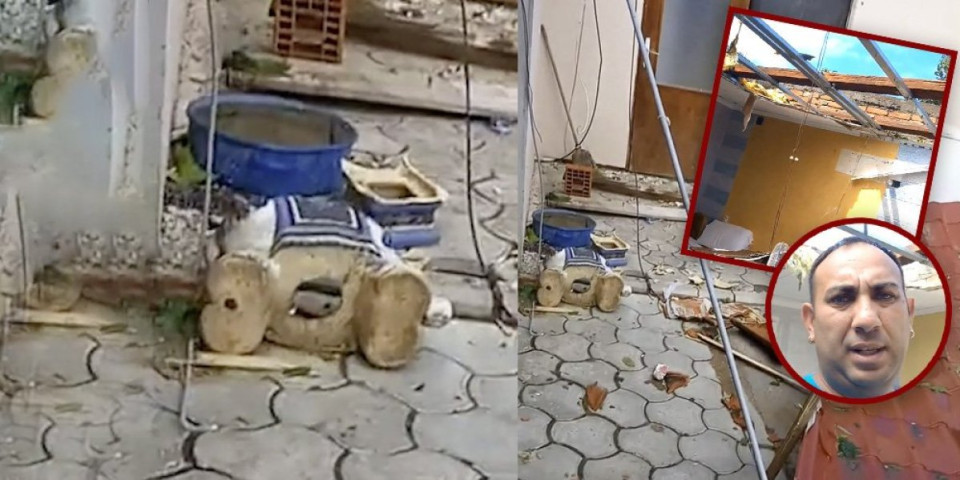 (VIDEO)Katastrofa u Begeču! Ostali bukvalno bez krova nad glavom!