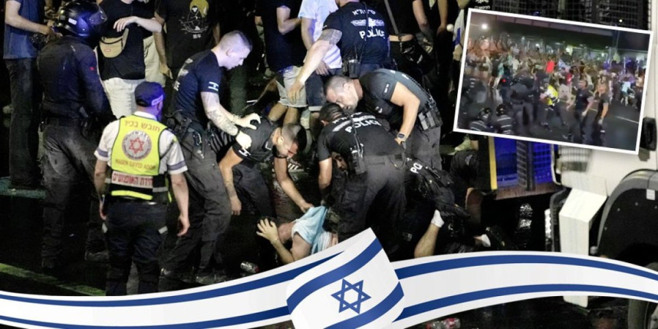 Šta je smrdljiva tečnost kojom je sinoć izraelska policija rasterivala demonstrante? Tuku ih, bacaju sa ograde, a onda ih polivaju "tvor vodom"