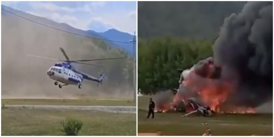 Tragedija na Altaju! Pao helikopter, šestoro ljudi stradalo, sedmoro povređeno! (VIDEO)