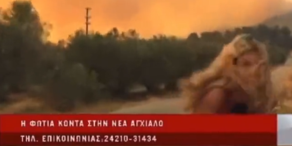 (VIDEO) Vojno skladište u Grčkoj eksplodiralo uživo u programu! Naređena hitna evakuacija celog područja!