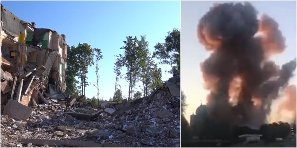 (VIDEO) Počelo je! Strava i užas  na severu Ukrajine, Rusi jezivim oružjem razaraju sve do temelja!