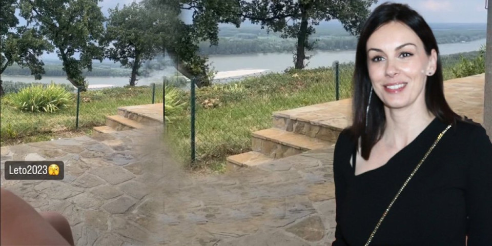 Oluja ispred vikendice Slobode Mićalović! Glumica sve snimila, pa pokazala i ogromnu terasu (VIDEO)