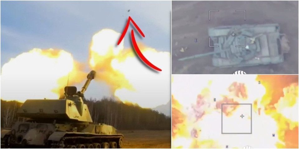 (VIDEO) Nestvarni snimci sa fronta! Ruski "krasnopolj" prži sve pred sobom, tenkovi Kijeva razoreni u paramparčad!