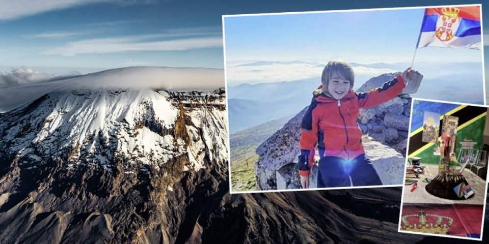 (VIDEO) Ognjen ima samo šest godina, popeo se na krov Afrike! Šta zna dete koliko je 5,895 metara!