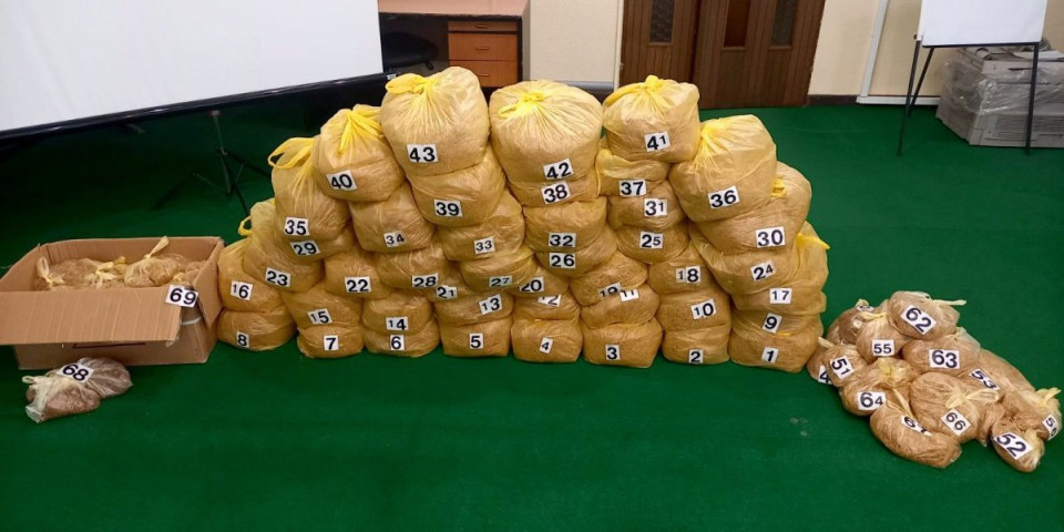 Policija u Jagodini pronašla više od 200 kilograma duvana