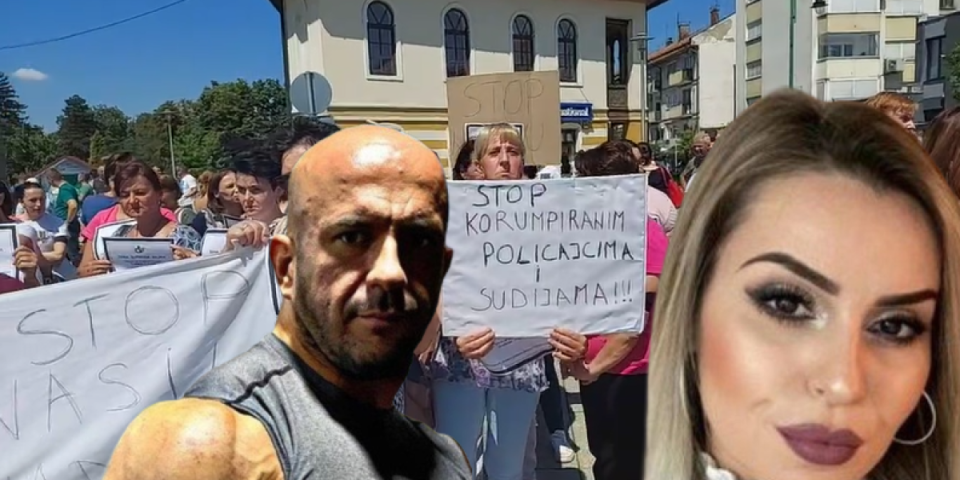 Stotine ljudi na protestu nakon zločina u Gradačcu: "Monstrum je reketirao, proganjao decu" (VIDEO)