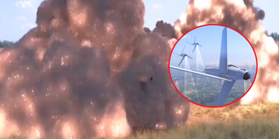Uleti u metu i eksplodira! Iranska vojska objavila snimak novog jurišnog drona, Rusija ovakvim napada Ukrajinu!