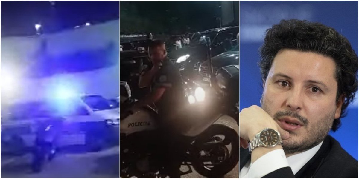 (VIDEO) Dritan pobegao iz diskoteke! Ljudi opkolili Abazovićev automobil, intervenisalo 20 policajaca
