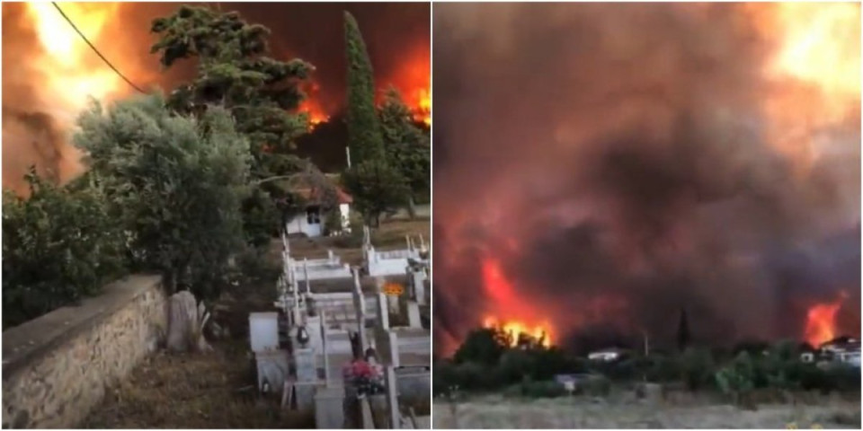 (VIDEO/FOTO) Stravično otkriće u Grčkoj: Požari haraju, u izgoreloj šumi pronađeno 18 leševa!
