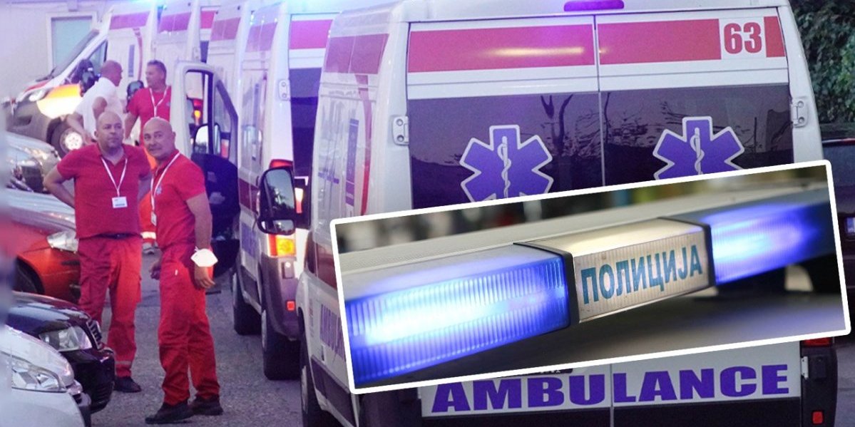 Nezgoda na Novosadskom putu: Povređeni muškarac prevezen u bolnicu