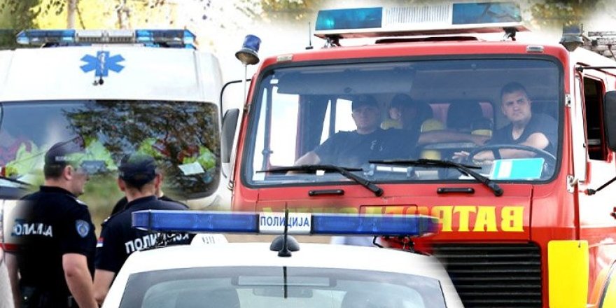 Požar u centru Beograda! Žena hitno prevezena na VMA! (VIDEO)