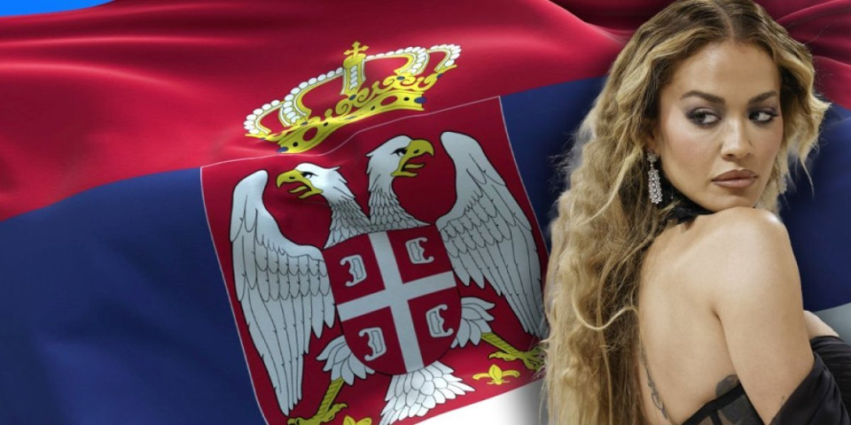 Pojavio se snimak koji dokazuje da je Rita Ora sama uzela srpsku zastavu (VIDEO)
