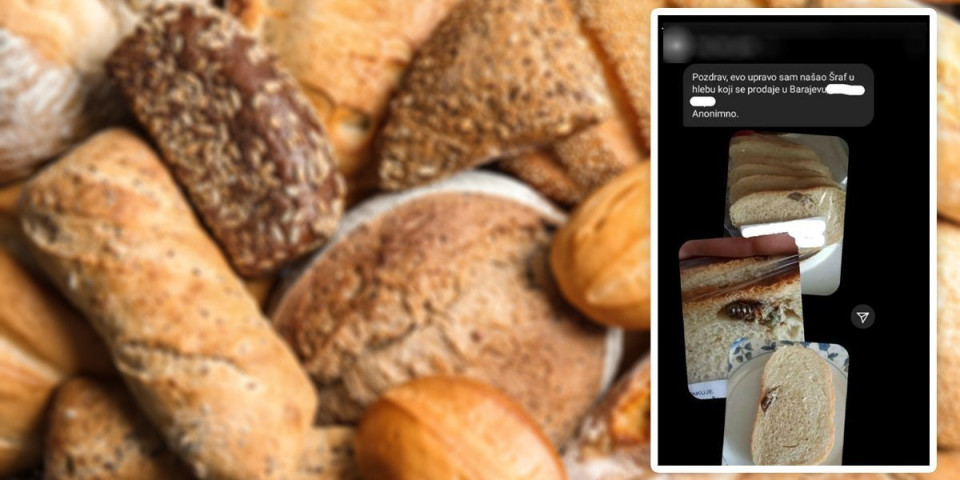 Srbi, oprez! Kupio svež hleb, isekao, pa doživeo šok - ovo može nekome da "raspara" želudac (FOTO)