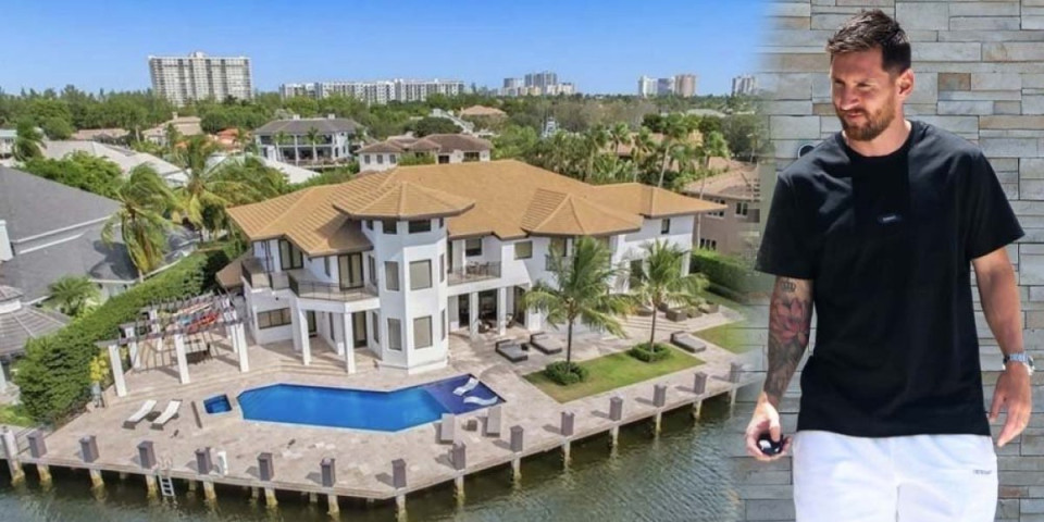 Mesi dao 10.300.000 evra za luksuzno imanje u Majamiju: Luksuz kakav se viđa samo na filmu (FOTO/VIDEO)