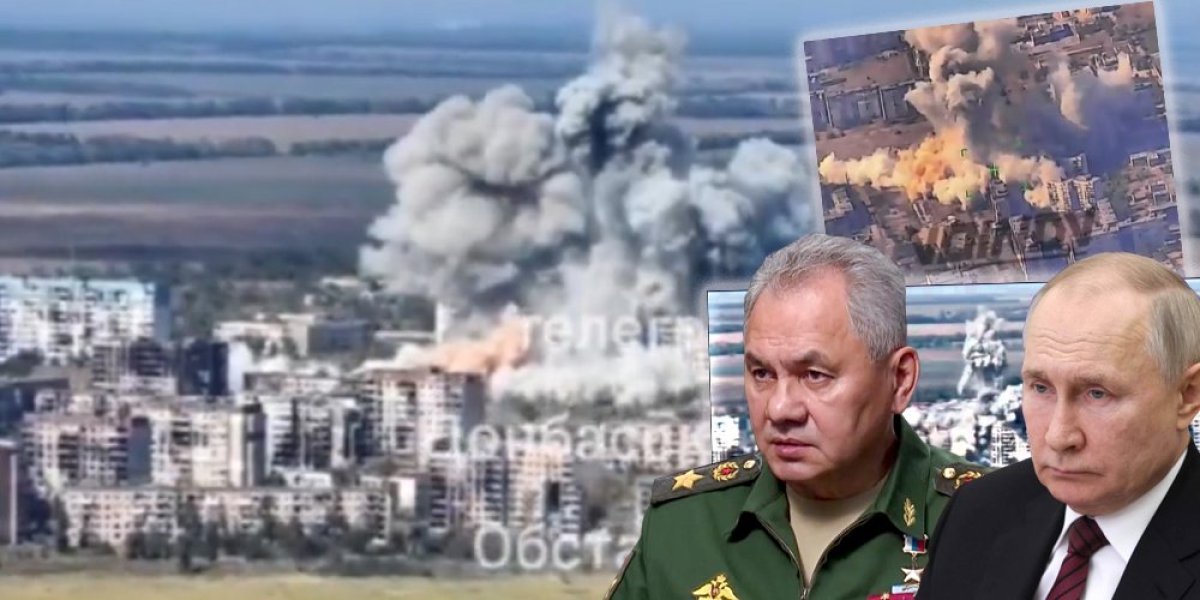 (VIDEO) Brutalno razaranje! Rusi bez milosti ruše gradove, stravičan snimak iz Ugljedara zapalio mreže!