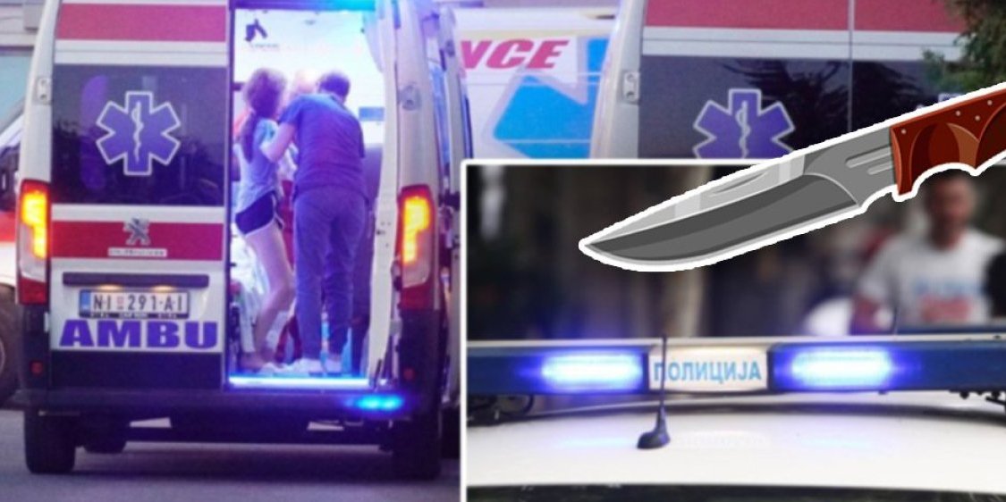 Haos na Čukarici: Izboden muškarac, hitno prevezen u Urgentni