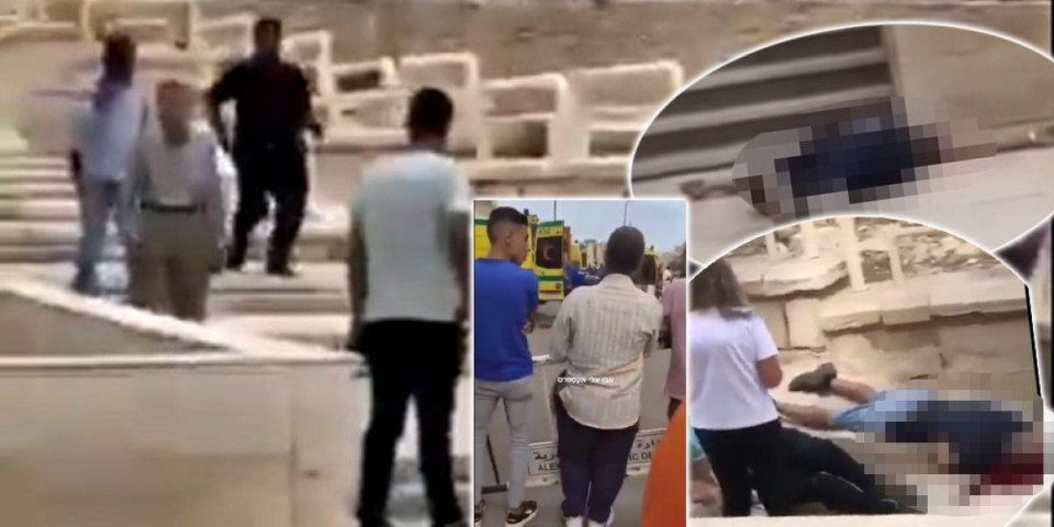(HOROR VIDEO) Pobijeni izraelski turisti, objavljen snimak sa lica mesta! Tela nepomično leže, krv se sliva niz stepenice!