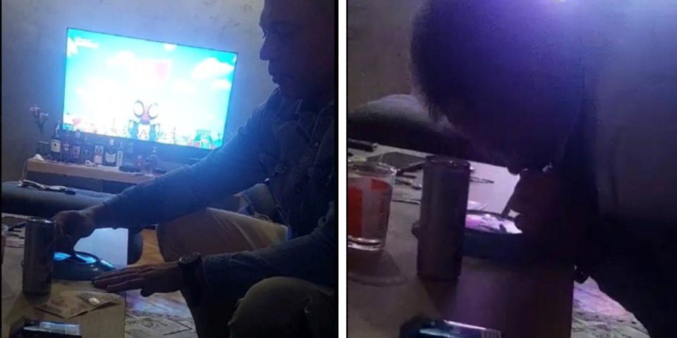 (FOTO, VIDEO) Petar Đurić šmrče kokain pred detetom?! Šok objava širi se na platformi Iks