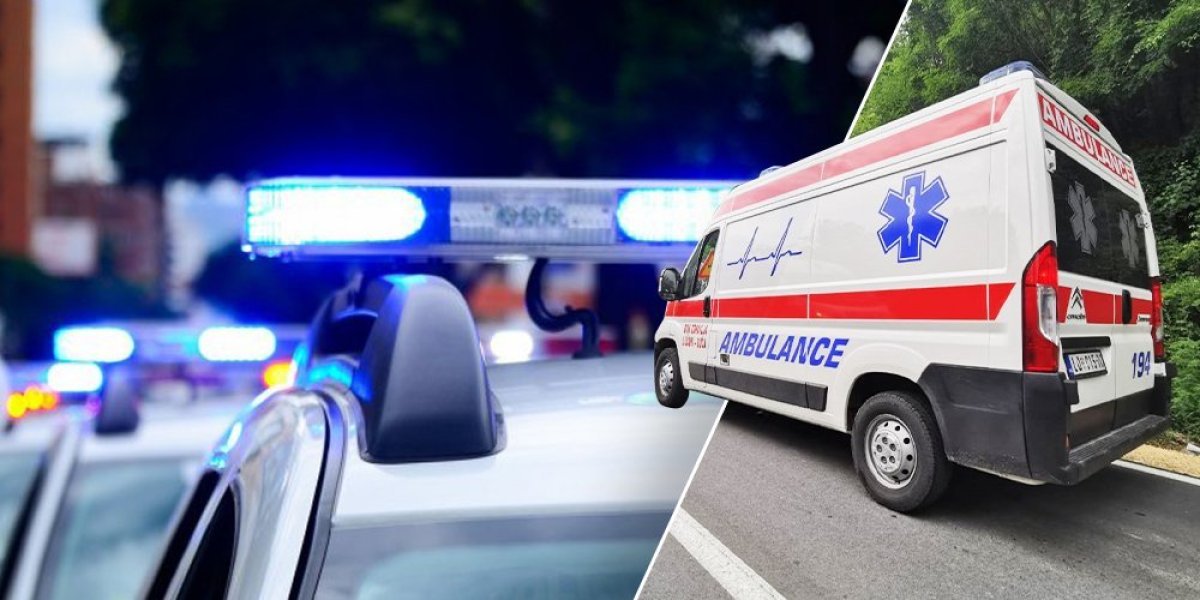 Jeziva nesreća u Bulevaru kralja Aleksandra! Teško povređen mladić (24) - Hitno prevezen u Urgentni