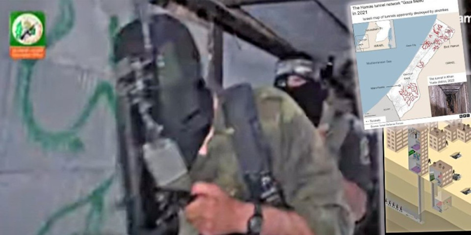 Smrtonosna zamka u Gazi! Da li će se Izraelsci snaći u zloglasnim tunelima Hamasa? Sve o podzemnom lavirintu (FOTO/VIDEO)