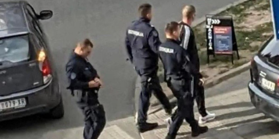 (FOTO/VIDEO) Filmsko hapšenje u Novom Sadu: Pokušao peške da pobegne od policije
