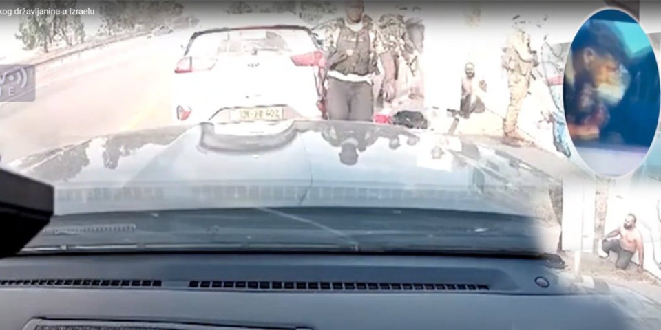 SNIMAK OTMICE SRBINA U IZRAELU! Teroristi Hamasa ga spakovali u auto dok odjekuju rafali! (VIDEO)