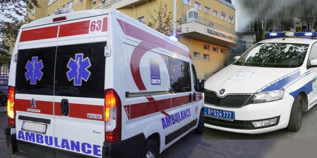 Saobraćajna nesreća u Batajnici! Povređen muškarac, hitno prevezen na VMA