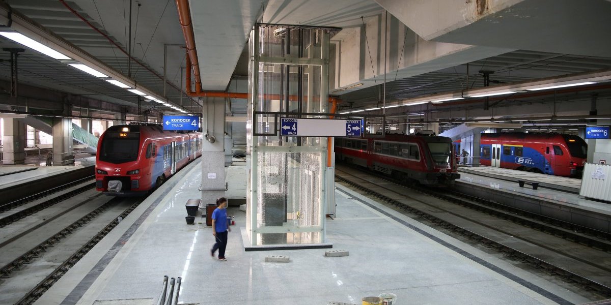 Srbija voz: U proteklih godinu dana kroz "Beograd centar" prošlo dva miliona putnika