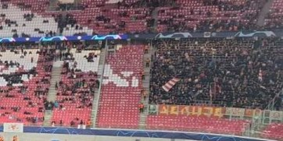 "Delije" zagrmele na stadionu Lajpciga: Zvezdo, zgazi ih sve! (VIDEO)