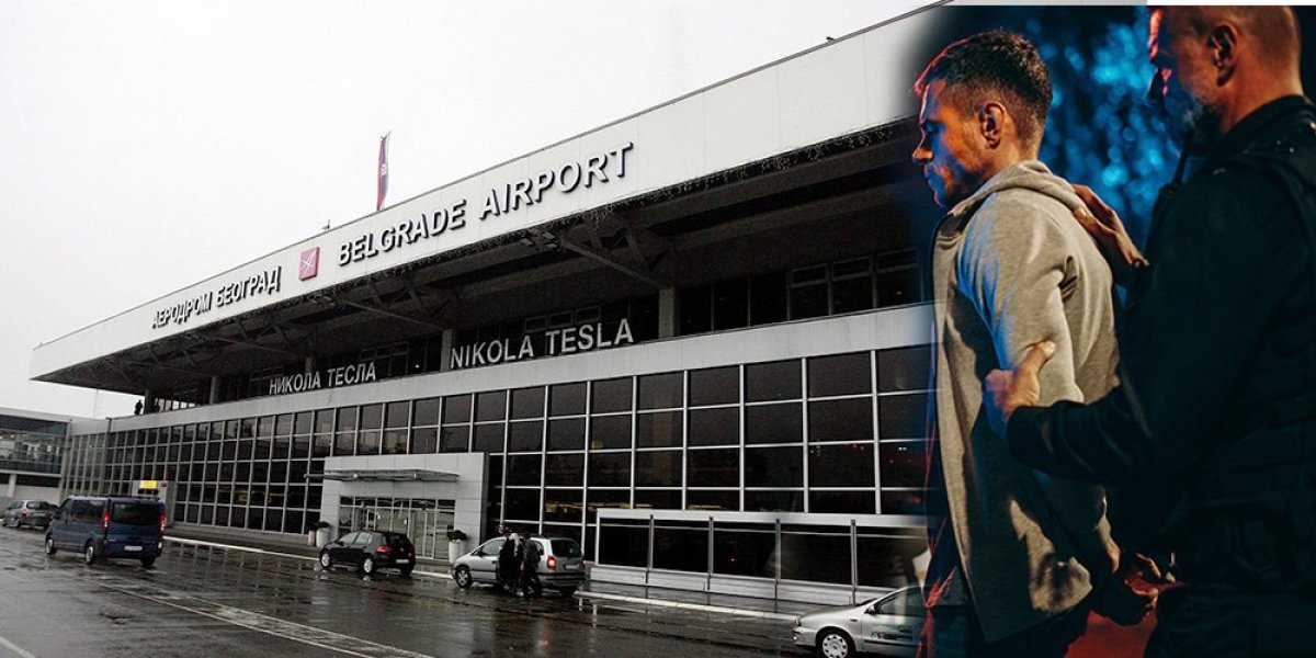 "Stajao je ispred terminala i vređao putnike, a poseban pik je imao na Srbe"! Detalji hapšenja Hrvata na aerodromu