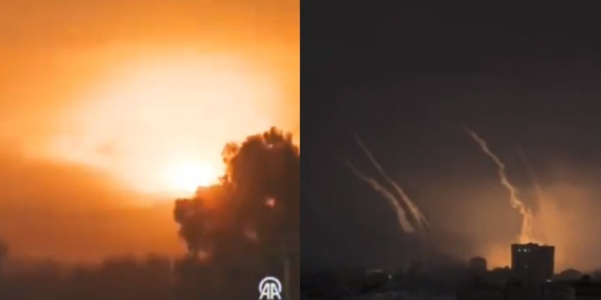 Gaza gori u razornom besu izraelske odmazde! Najžešči udar do sada, podigli su 100 aviona! Ipak, nešto drugo je uplašilo sve! (VIDEO)