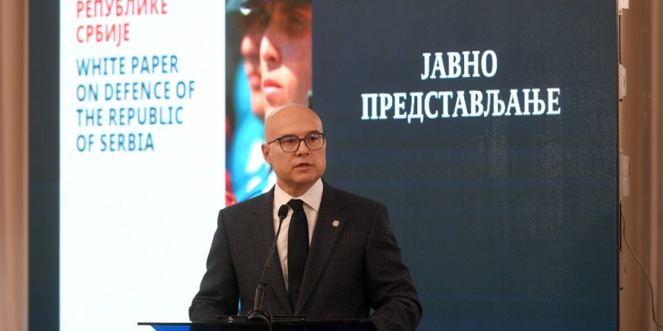 Ministar Vučević prisustvovao predstavljanju Bele knjige odbrane Republike Srbije