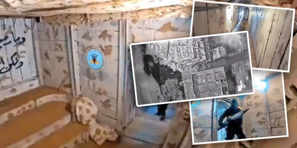 (VIDEO) Izrael upao u tunele Hamasa! U toku je žestok okršaj, vojska objavila zastrašujući snimak!