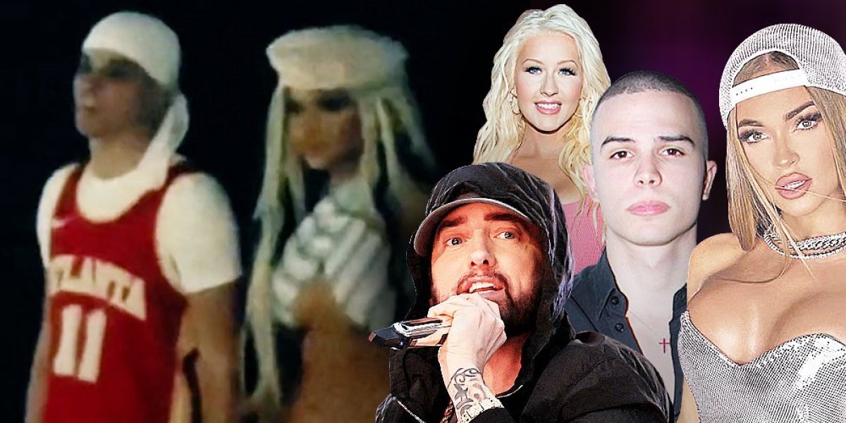 Džehva i Vojaž maskirani u Kristinu Agileru i Eminema! Isplivao snimak dok se drže za ruke, svi oduševljeni (VIDEO)
