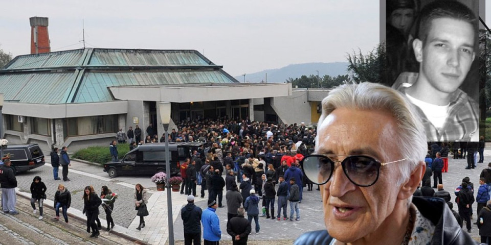 Potresne scene na sahrani sina Mirka Kodića! Nepregledna kolona ljudi izjavljuje saučešće, stigle Zorica Brunclik i Goca Šaulić (FOTO)