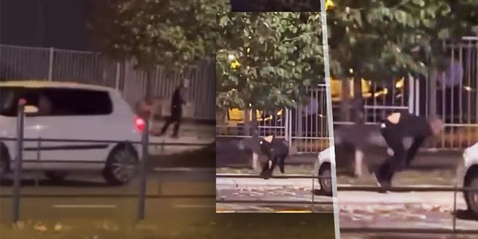 Majmunisanje! Čovek šimpanza šokirao prolaznike u novosadskom naselju Liman (VIDEO)