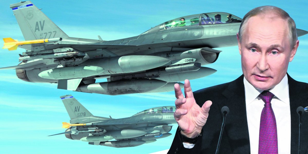 Putin im sprema poniženje kakvo svet nije video! Američki vojni analitičar otkrio kako će Rusija uništiti NATO lovce F-16 ako dođu u Ukrajinu! Dva su scenarija...