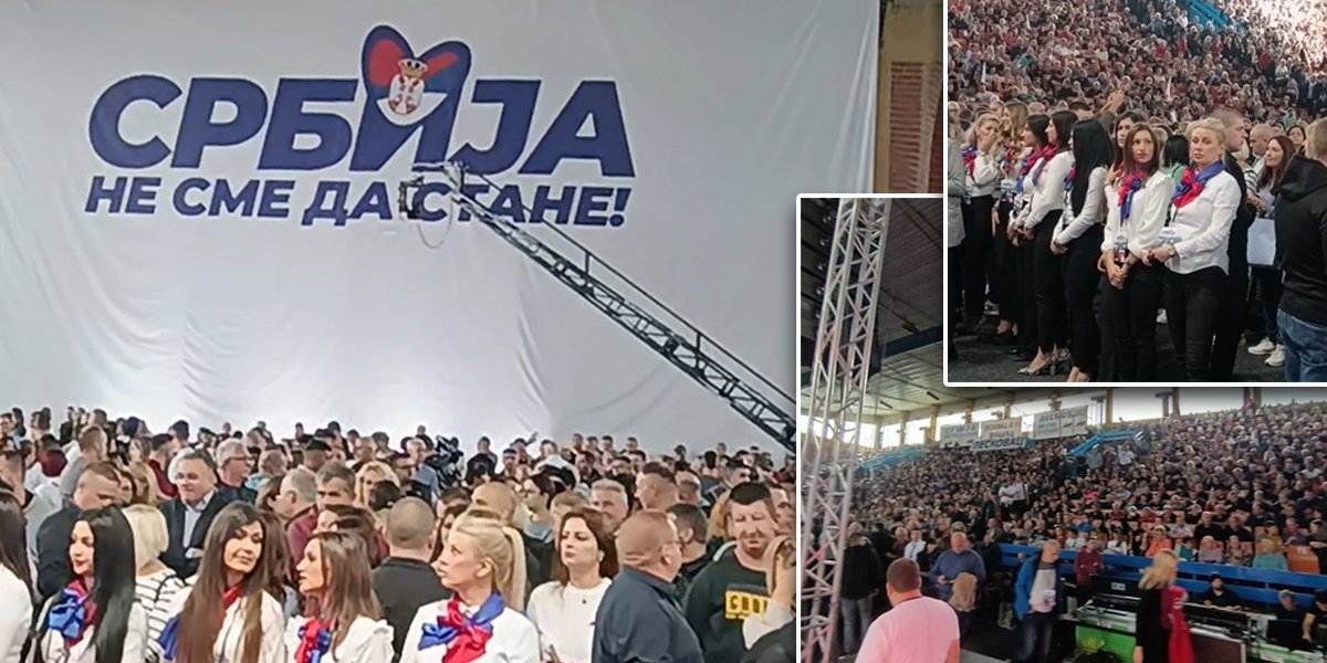 Narod uz Vučića! Puna Dubočica, sve spremno za prvi skup liste "Aleksandar Vučić – Srbija ne sme da stane" (FOTO/VIDEO)
